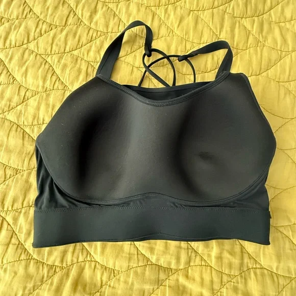 Nike Black Women's Sports BraTop - Picture 4 of 5